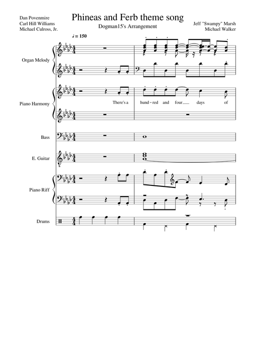 Phineas and Ferb theme song