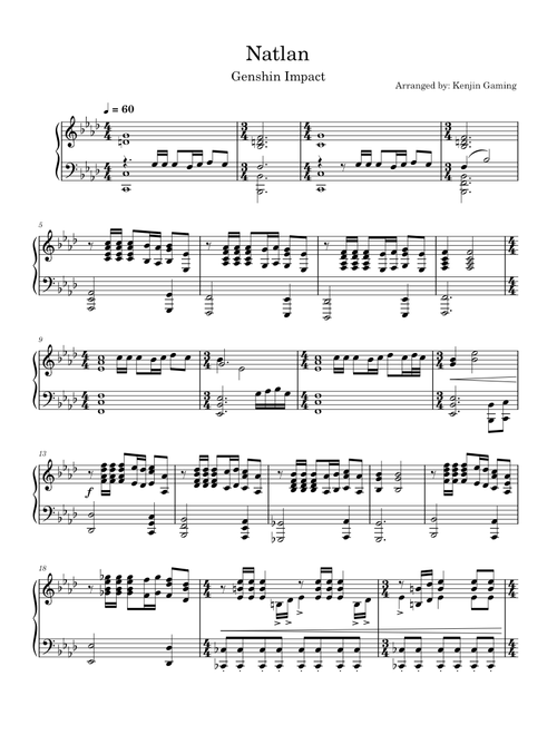 Natlan | Natlan Main Theme from "Genshin Impact"