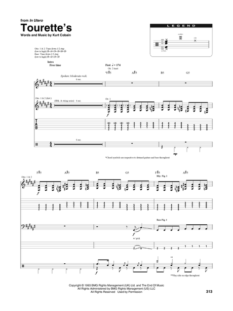 Discover Nirvana - Unplugged in New York by nirvana on MuseScore