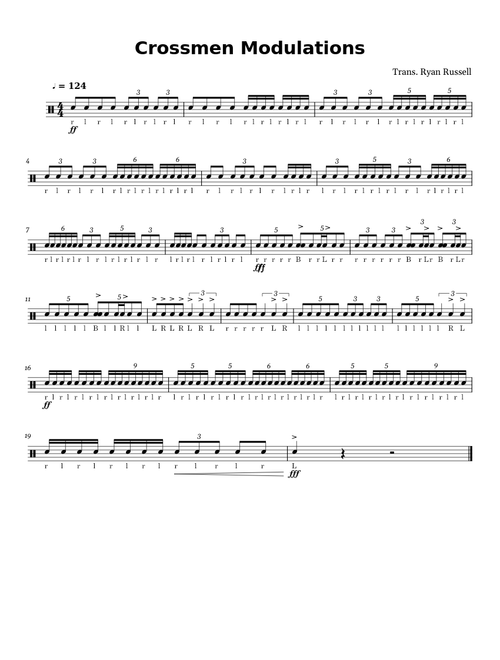 Crossmen Modulations – Crossmen
