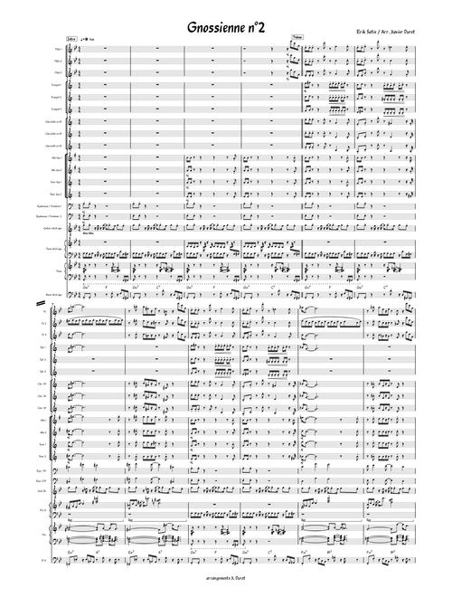 Gnossienne no 2 – Erik Satie Gnossienne No 2 – Erik Satie /X.Durot - FUNK