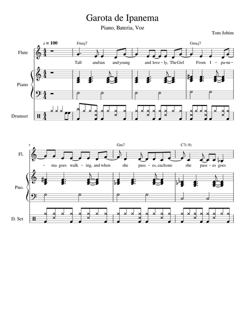 Garota de Ipanema - (girl from ipanema)
