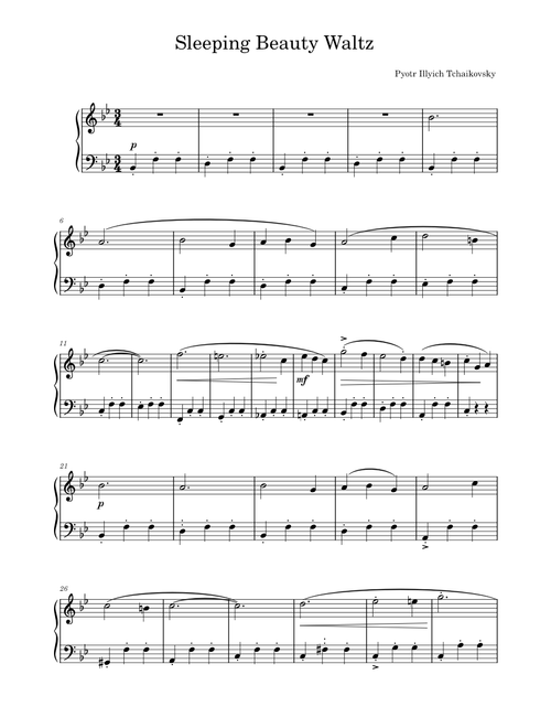 Sleeping Beauty Waltz