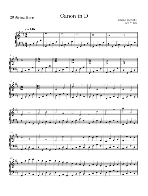 Canon in D – Pachelbel