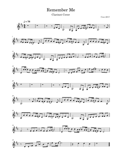Remember Me – Misc tunes