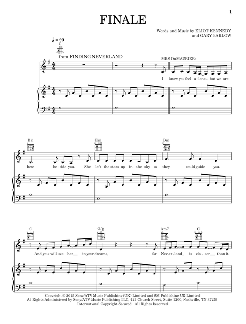 Finale - Eliot Kennedy (Piano-Vocal-Guitar)