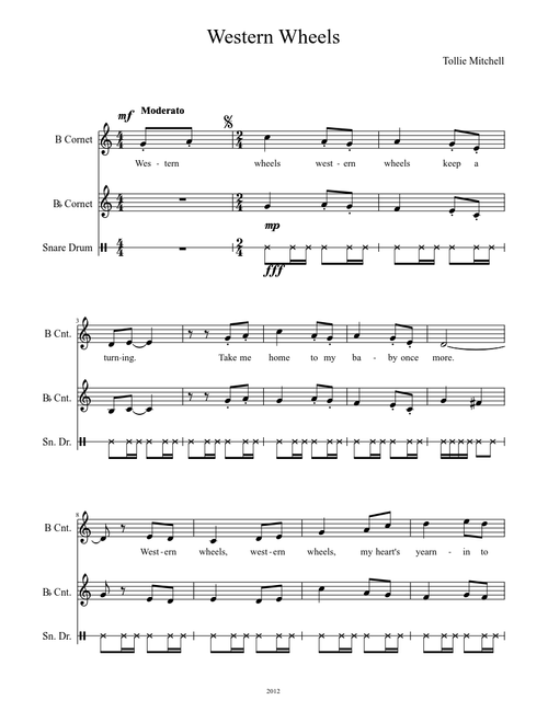 Western Wheels (Fun Cowboy Song)