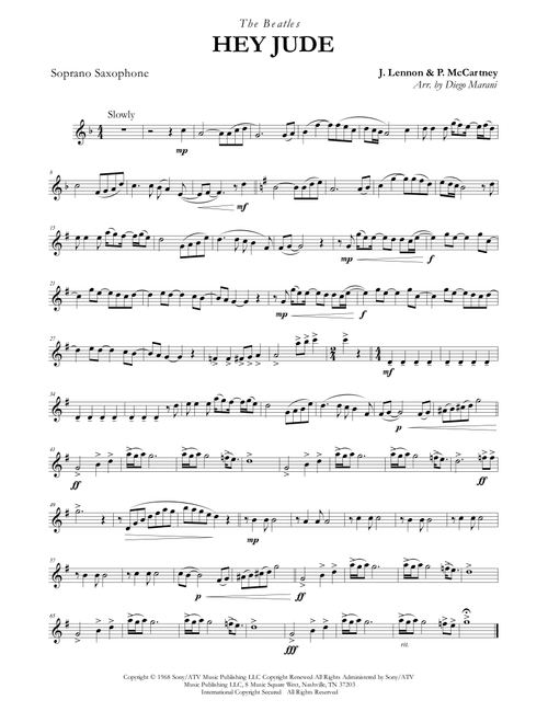 Hey Jude (Arr. Diego Marani) - The Beatles (Woodwind Ensemble)