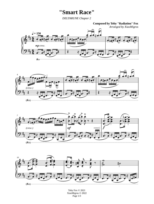 Smart Race - DELTARUNE Chapter 2