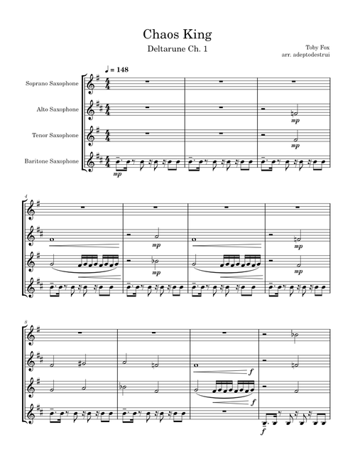 Chaos King – Deltarune Chapter 1
