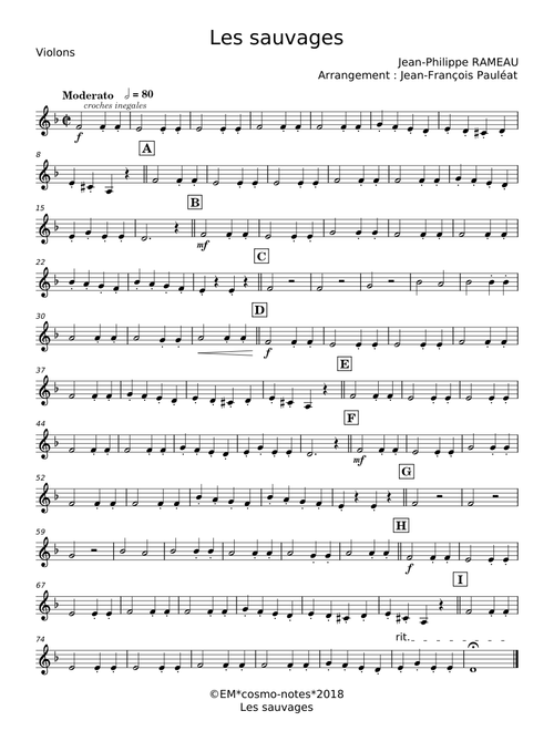 Les Sauvages - Jean-Philippe Rameau