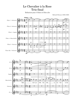 Richard Strauss Der Rosenkavalier Act III Finale (full score