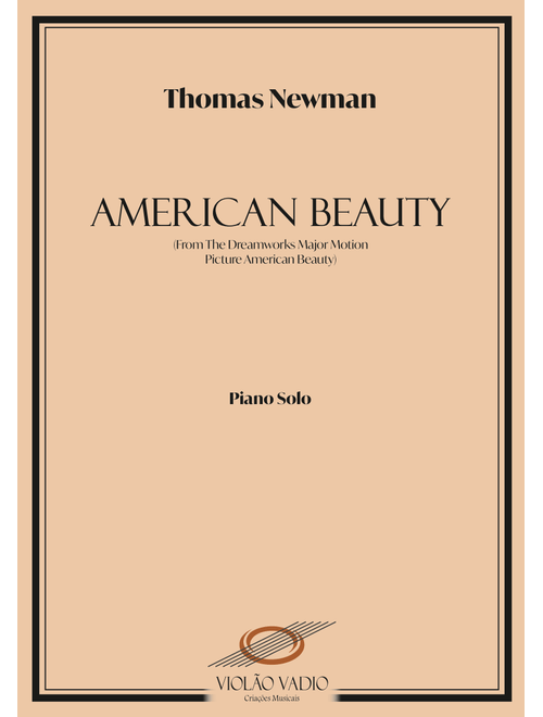 American Beauty (Arr. André Alberto Santos) - Thomas Newman (Piano Solo)