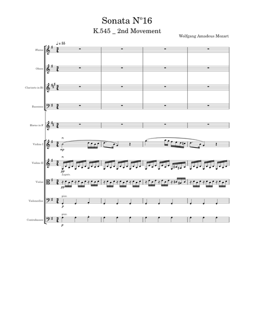 (Concert) Piano Sonata No.16 in C major, K.545 (2nd Mov) – Wolfgang Amadeus Mozart & Vinicius Sousa