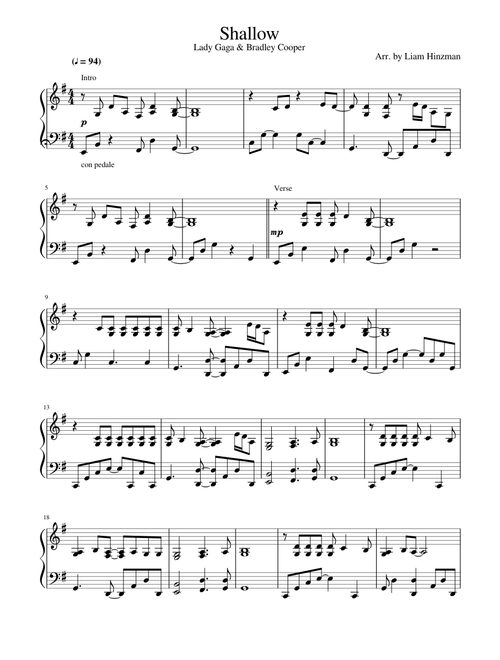 Shallow - Lady Gaga