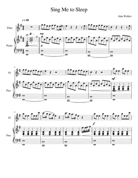 Variant Benadering vertegenwoordiger Alan Walker sheet music | Play, print, and download in PDF or MIDI sheet  music on Musescore.com