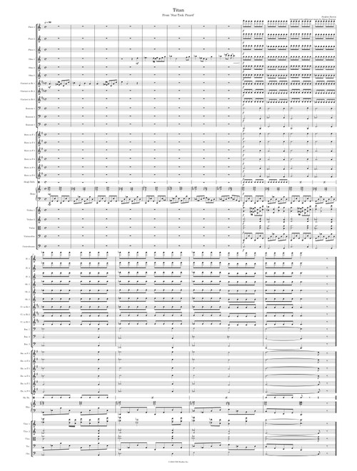 "Titan" from "Star Trek: Picard" - Stephen Barton; arr. Donny Pearson