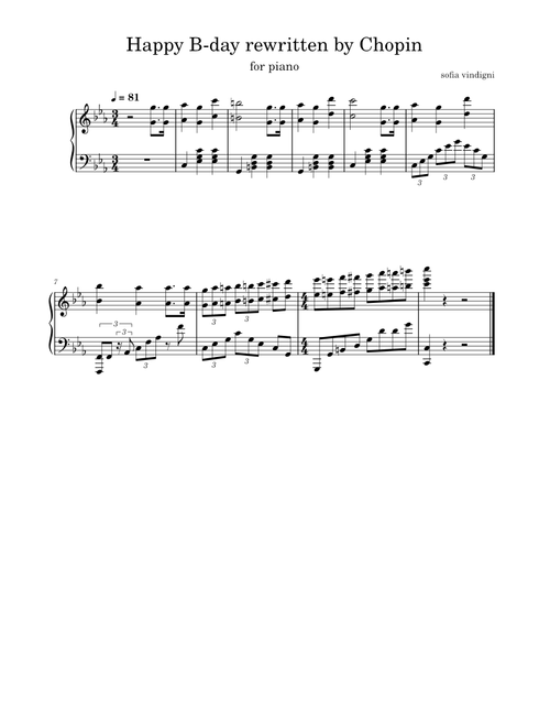 Happy Birthday -  so.phianist