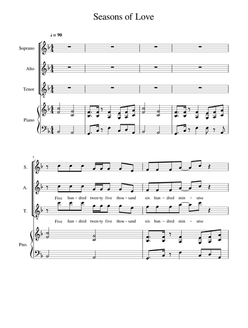 Seasons of Love