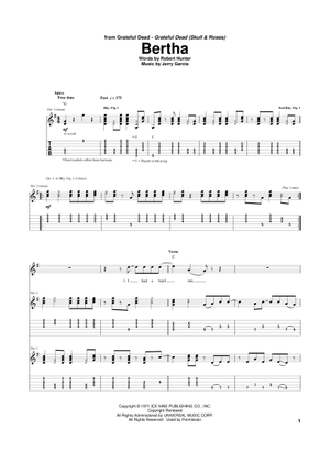 楽譜一覧】Grateful Dead - ヤマハ「ぷりんと楽譜」