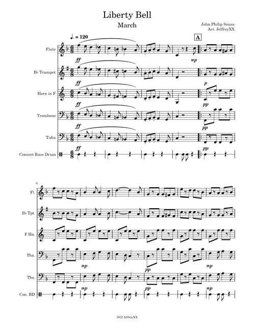 Liberty Bell March – John Philip Sousa