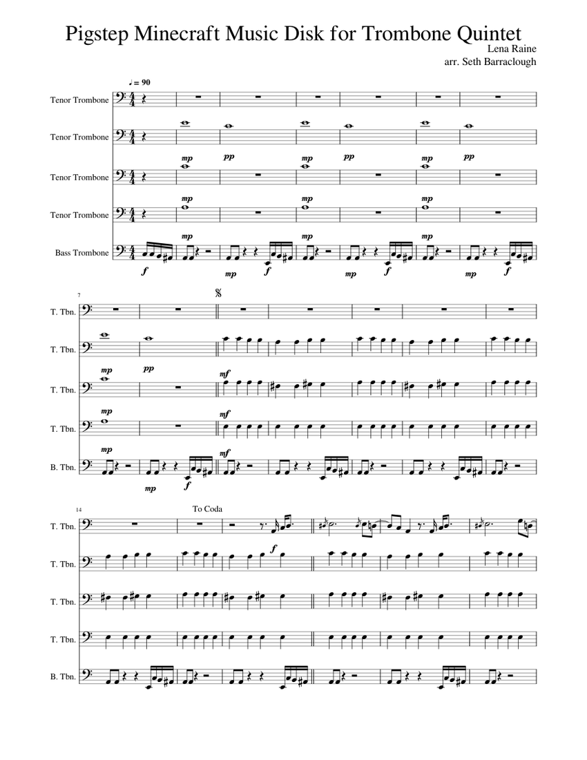 Minecraft trombone on sale