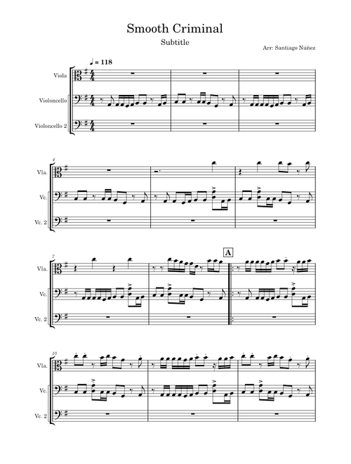 Smooth criminal – Michael Jackson