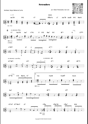 Setembro - Ivan Lins Sheet Music with Chords for Piano (Solo) Easy