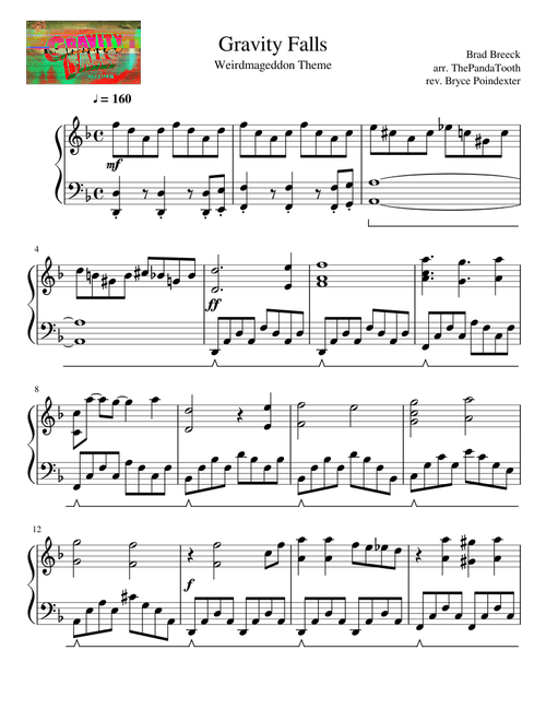 Gravity Falls - Weirdmageddon Theme