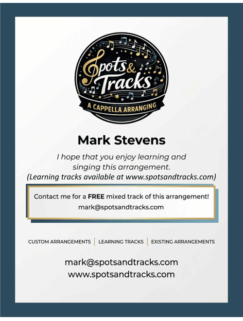 Dance With Me (Arr. Mark Stevens) - Orleans (Choral, TTBB)