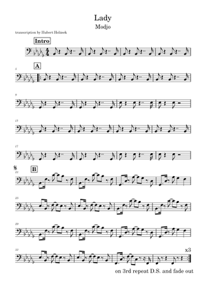 Lady (Hear Me Tonight) Lady (hear Me Tonight) – Modjo Modjo; Sheet ...