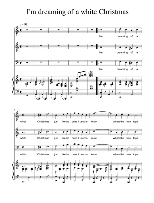 FRM658 I'm dreaming of a white Christmas-TTB-PAR