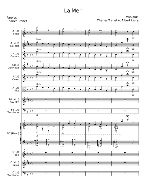 La Mer - Charles Trenet