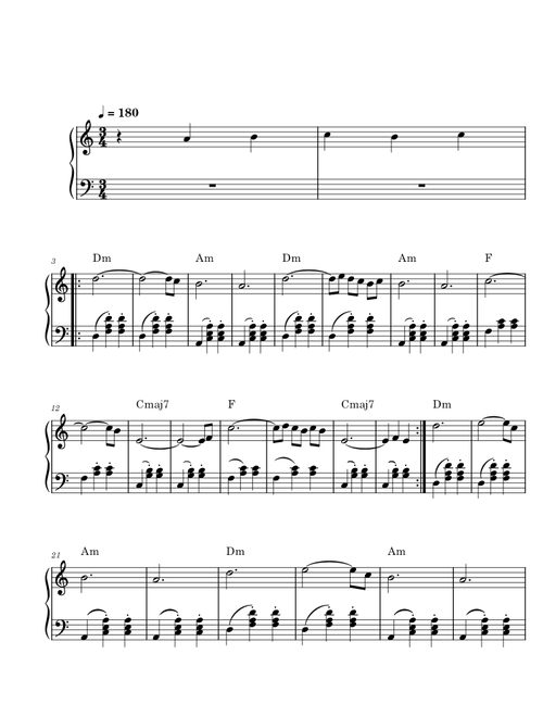 La valse d amelie piano