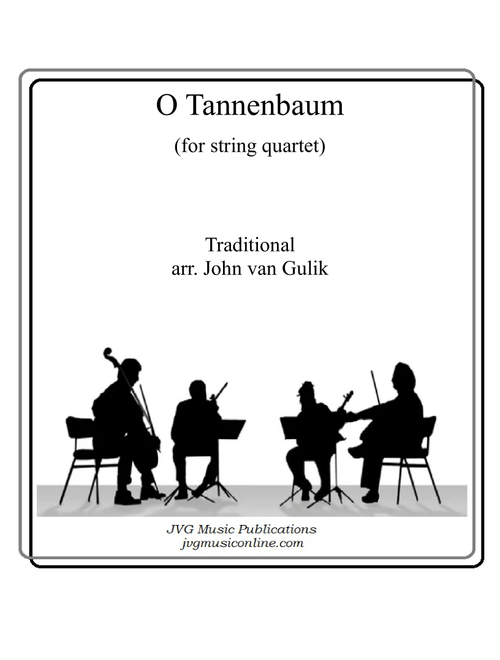 O Tannenbaum (Arr. John van Gulik) (String Quartet)