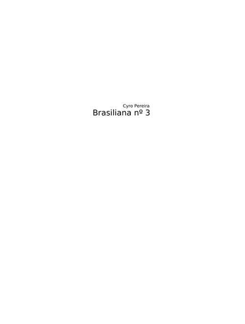 Brasiliana - Baden Powell