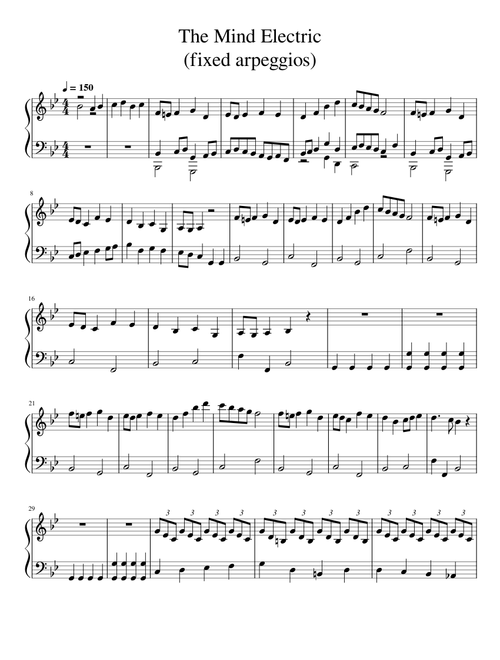 The Mind Electric (Fixed Arpeggios) (full song)
