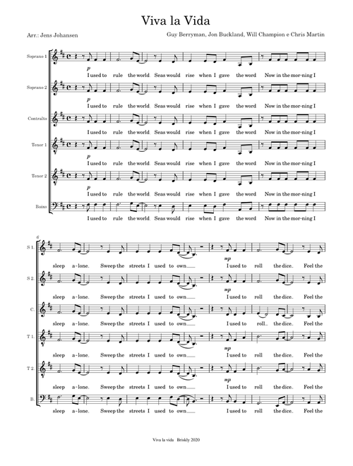 Viva la Vida – Coldplay / Jens johansen