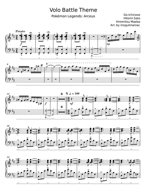 Volo Battle Theme - Go Ichinose