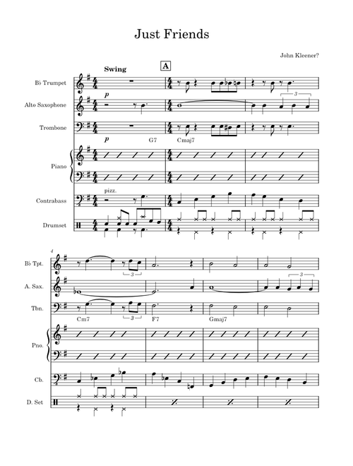 Just Friends – John Klenner