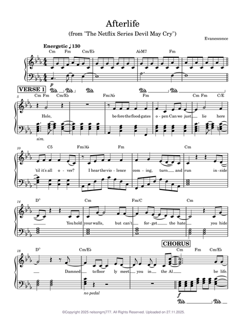 Lithium – Evanescence