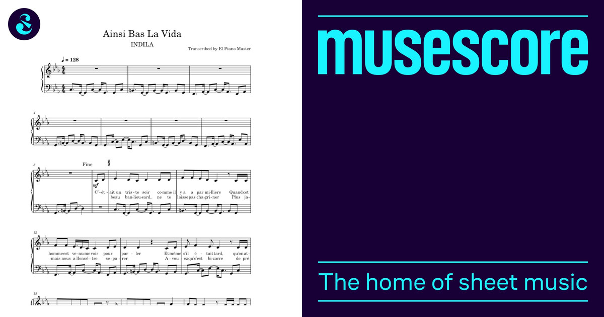 Ainsi Bas La Vida Sheet music for Piano (Solo)