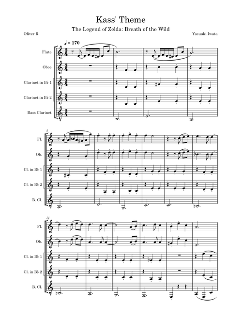 Kass' Theme (The Hero's Theme) – Yasuaki Iwata