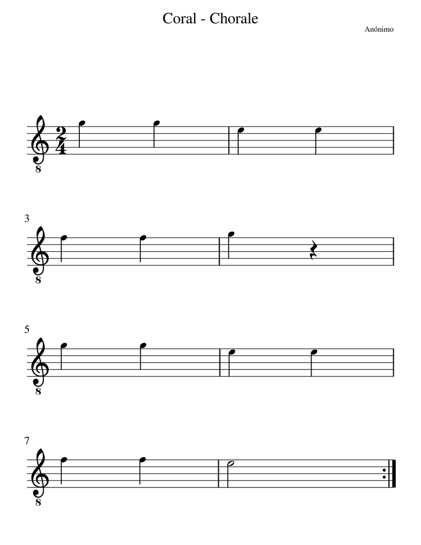 Coral Chorale piano tutorial