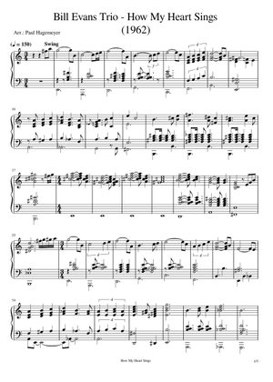 Bill Evans Trio　How My Heart Sings!(LP) how-my-heart-sings.jpg