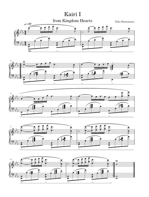 Kairi I (Kingdom Hearts) - Yoko Shimomura