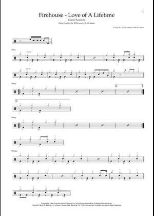 Play Official version of Love of a lifetime Sheet Music by
