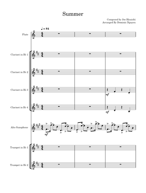 Summer – Joe Hisaishi Summer