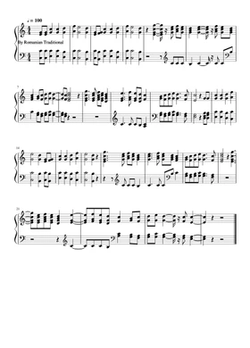 interview ankle Anyone Free O, Ce Veste Minunata by Misc Traditional sheet music | Download PDF or  print on Musescore.com
