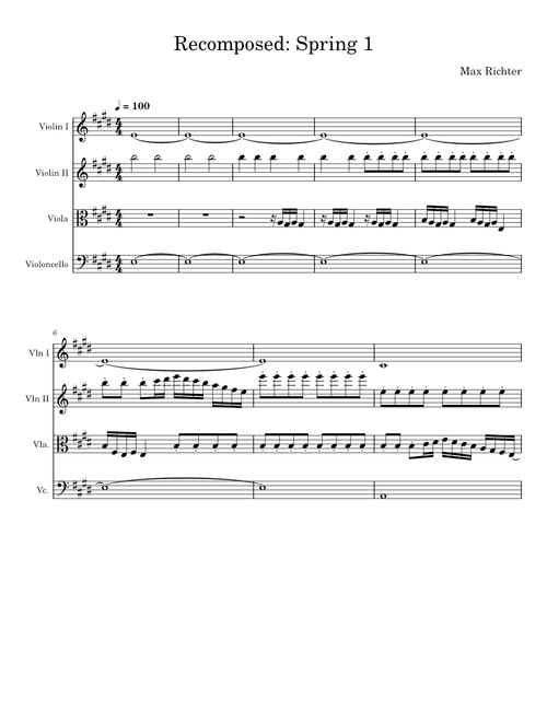 Winter 1 - Recomposed : Vivaldi's Four Seasons - Max Richter